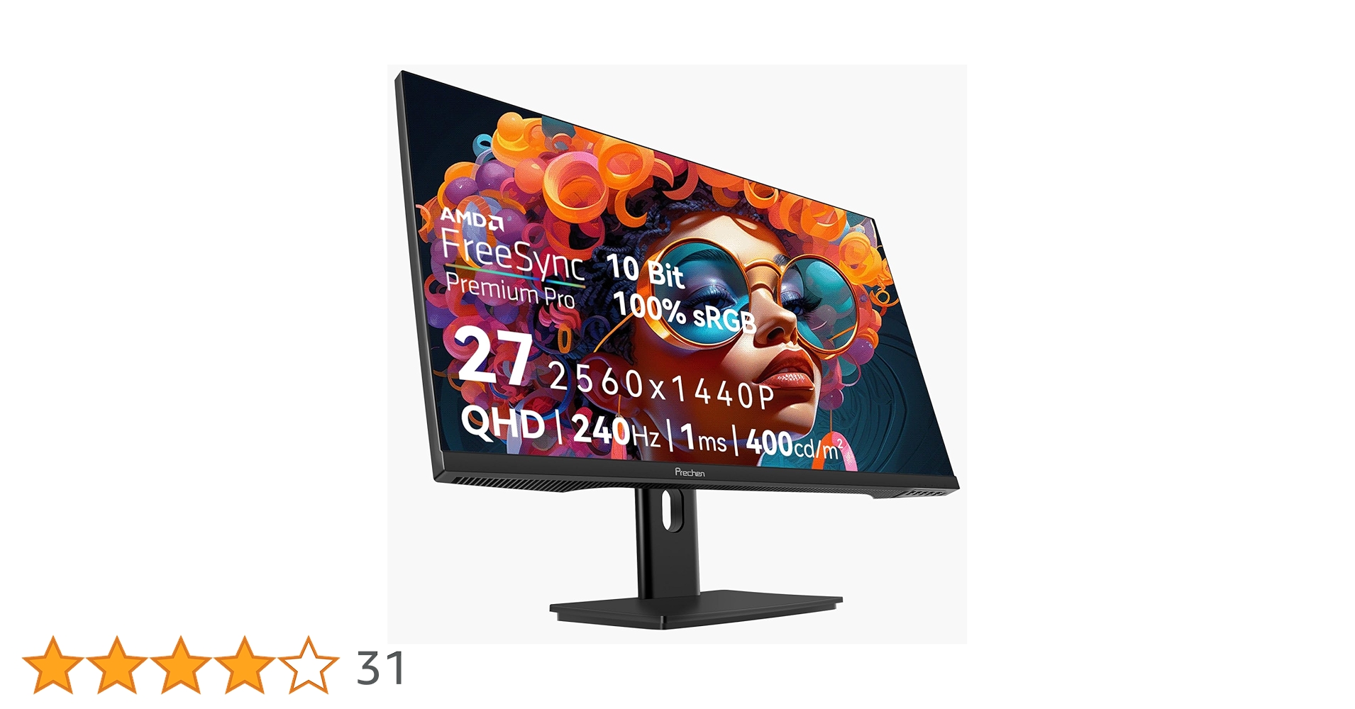 Amazon.co.jp: 27インチ 2K 240Hz QHD 2560x1440P ゲーミング